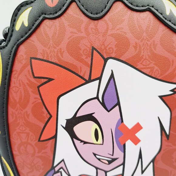 Hazbin Hotel Charlie & Vaggie Filigree Frame Double-Sided Crossbody Bag - Picture 6 of 12